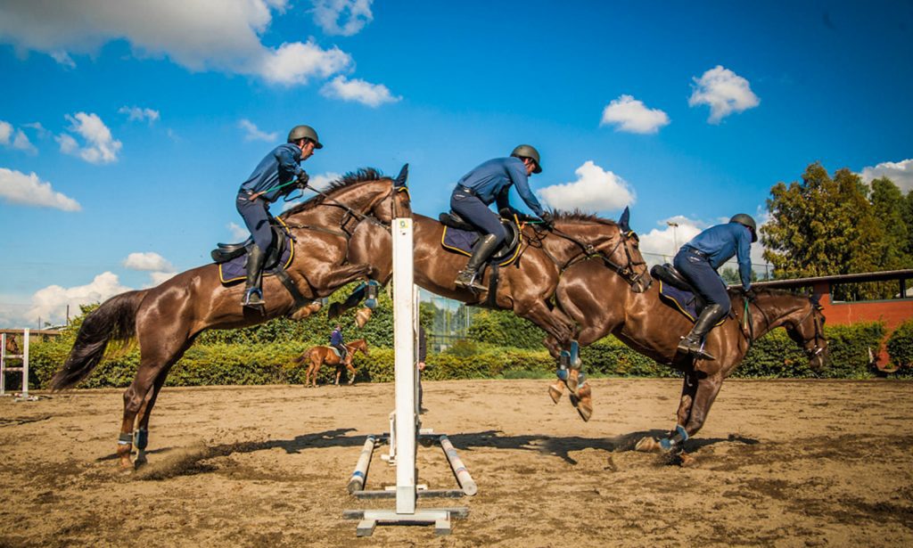 foto sportve a cavallo